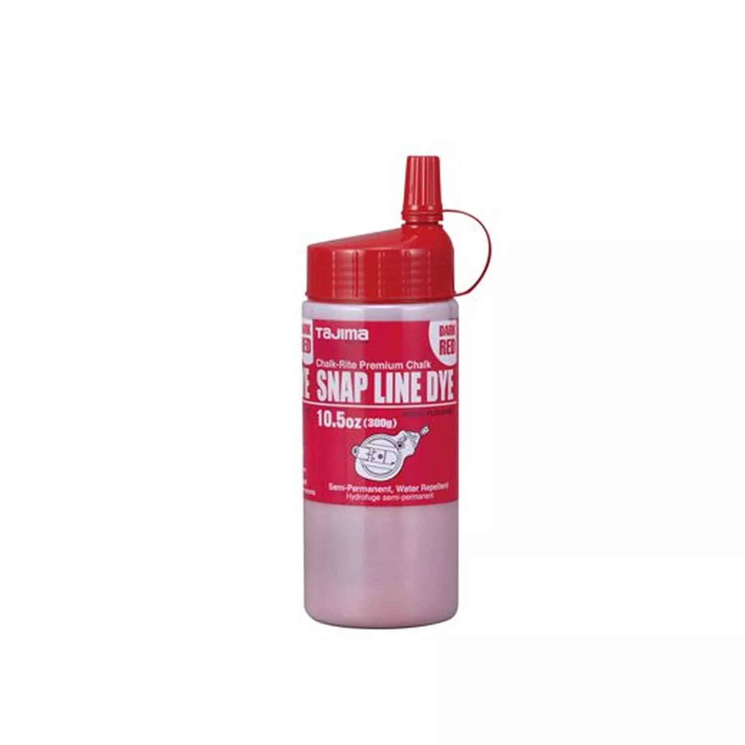 Tajima PLC3-DR300 Snap Line Dye Dark Red 300-gram 105-oz.