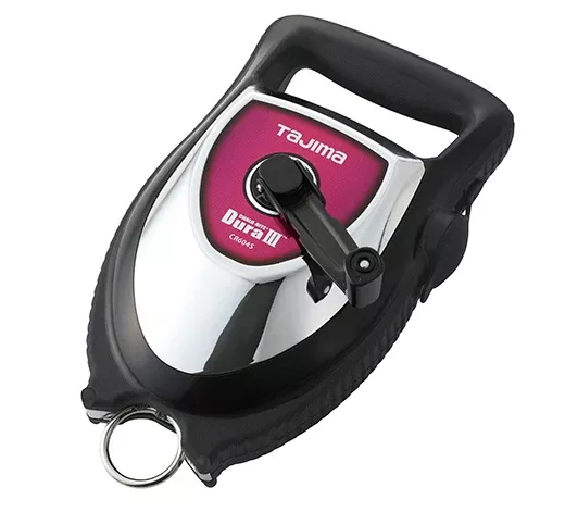 Tajima Tool Chalk-Rite Dura III Chalk Snap-Line with Integrated Handle Release, 2.8mm CR604S