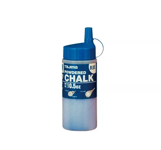 Tajima Tool Micro Chalk, Ultra-Fine Chalk with Easy-Fill Nozzle, 300g/10.5 oz, Blue PLC2-B300