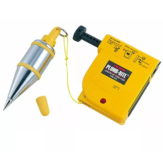 Tajima Tool Plumb-Rite 400 Quick-Stabilizing Bob, 400 g/14 oz. PZB-400