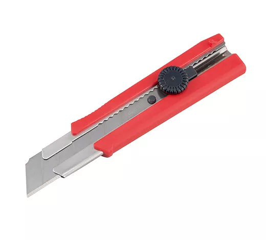 Tajima Tool Rock Hard Blade Cutter Knife with Thick Elastomer Grip, Dial Blade Lock, 1x Rock Hard Blade LC-650