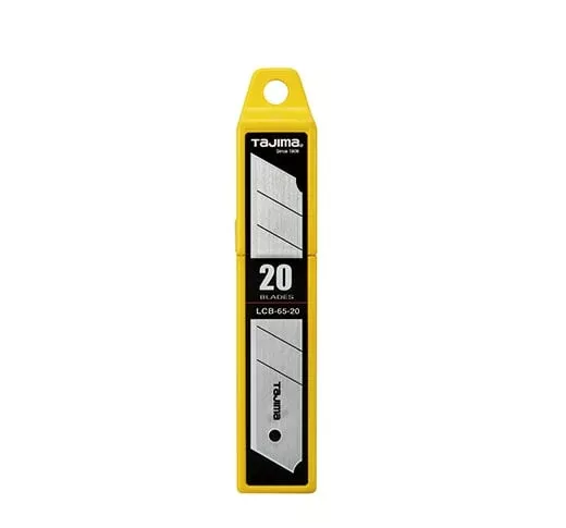 Tajima Tool Rock Hard Blade H, 7-Point, 20-Blade Hard Pack LCB-65-20