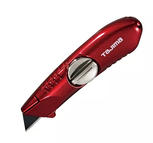 Tajima Tool VR-Series Fixed Blade Utility Knife, One-Piece, 3x V-REX Blades VR-101R