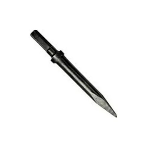 Tamco 7/8" x 12" .580" Hex Shank Round Retainer Moil Point Chipping Hammer Chisel 1711-012