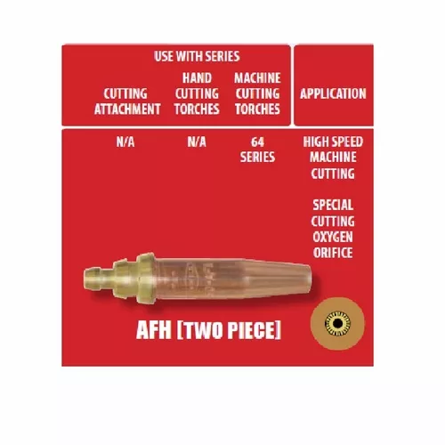UNIWELD AFH-44 / UPC 35357 2 Piece Liquid Air Fuel/Gas/MAP//Pro /Propylene Cutting Tip number 44 MIN