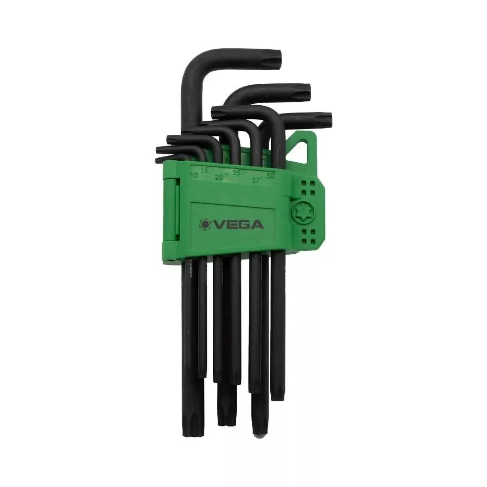 Vega TL9A 9-Piece Long TORX L-Key Set