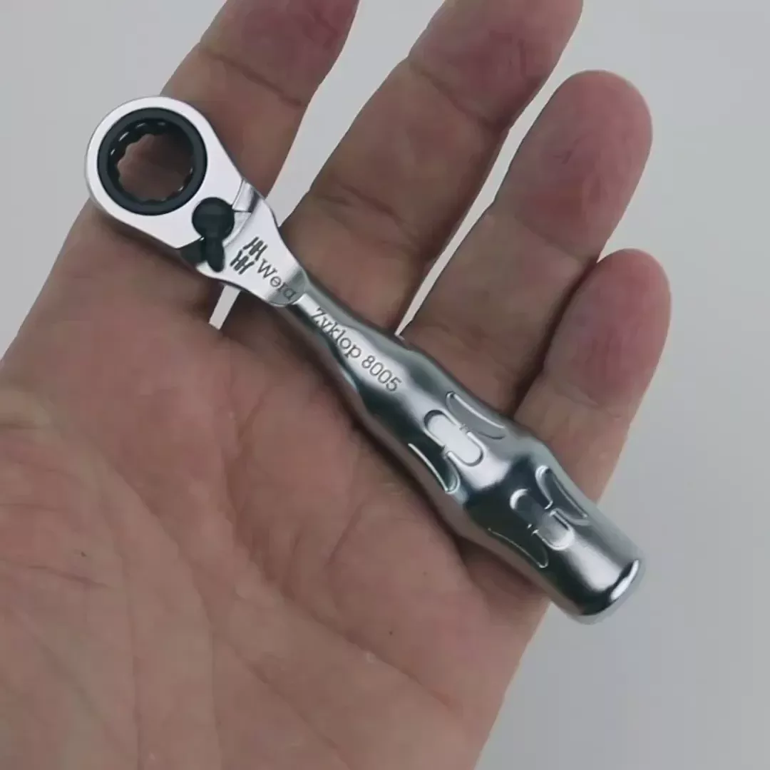 Wera 003660 Zyklop Mini 2 Ratchet - Hex Drive
