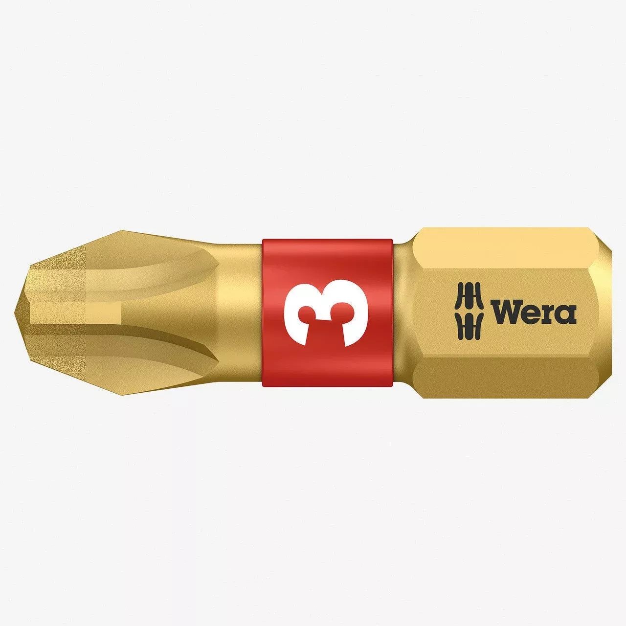 Wera 056404 #3 x 25mm Phillips BiTorsion Diamond Coated Bit