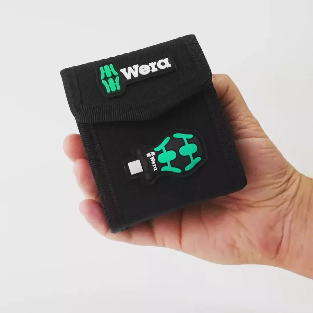 Wera 057471 Stubby Bit Holder Set 1, 19 Pieces