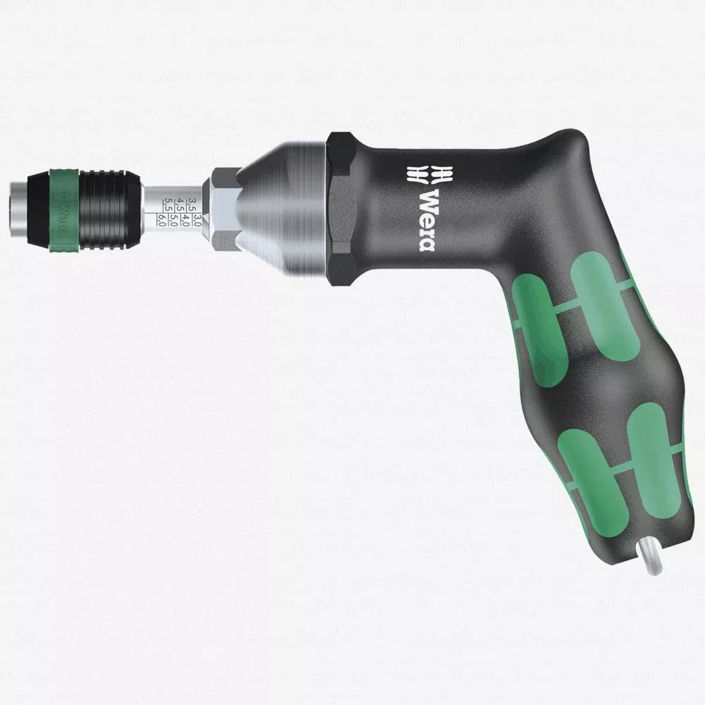 Wera 074705 4.0 - 8.8 Nm Adjustable Torque Pistol Grip Screwdriver