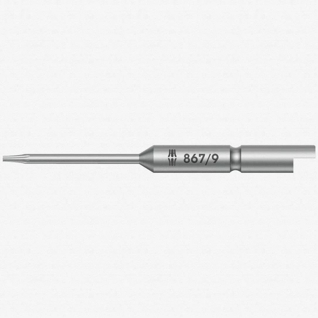 Wera 345026 T8 x 44mm TORX Bit - Halfmoon Drive