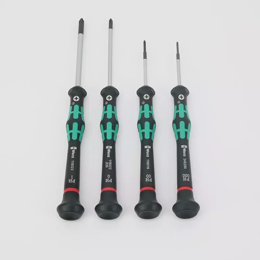 Wera 345260 PH/4 Kraftform Micro Phillips Precision Screwdriver Set