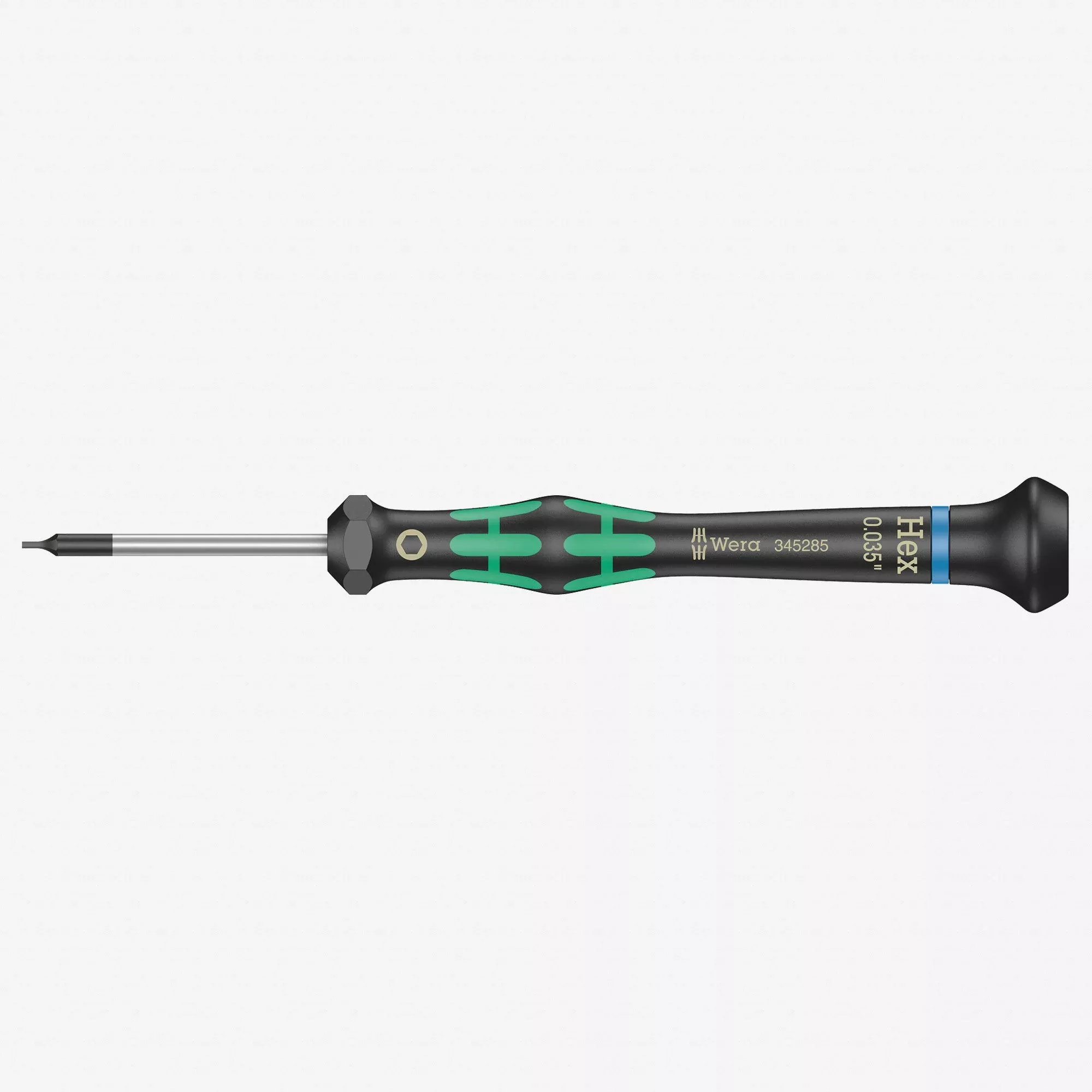 Wera 345285 0.035" x 40mm Kraftform Micro Hex Precision Screwdriver