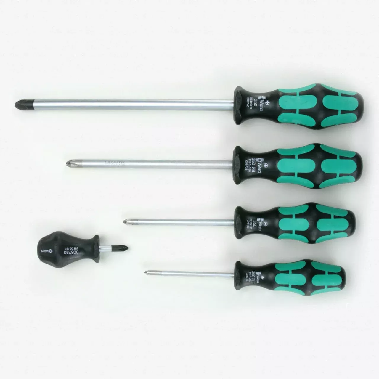 Wera 346300 Kraftform Plus Phillips Screwdriver Set