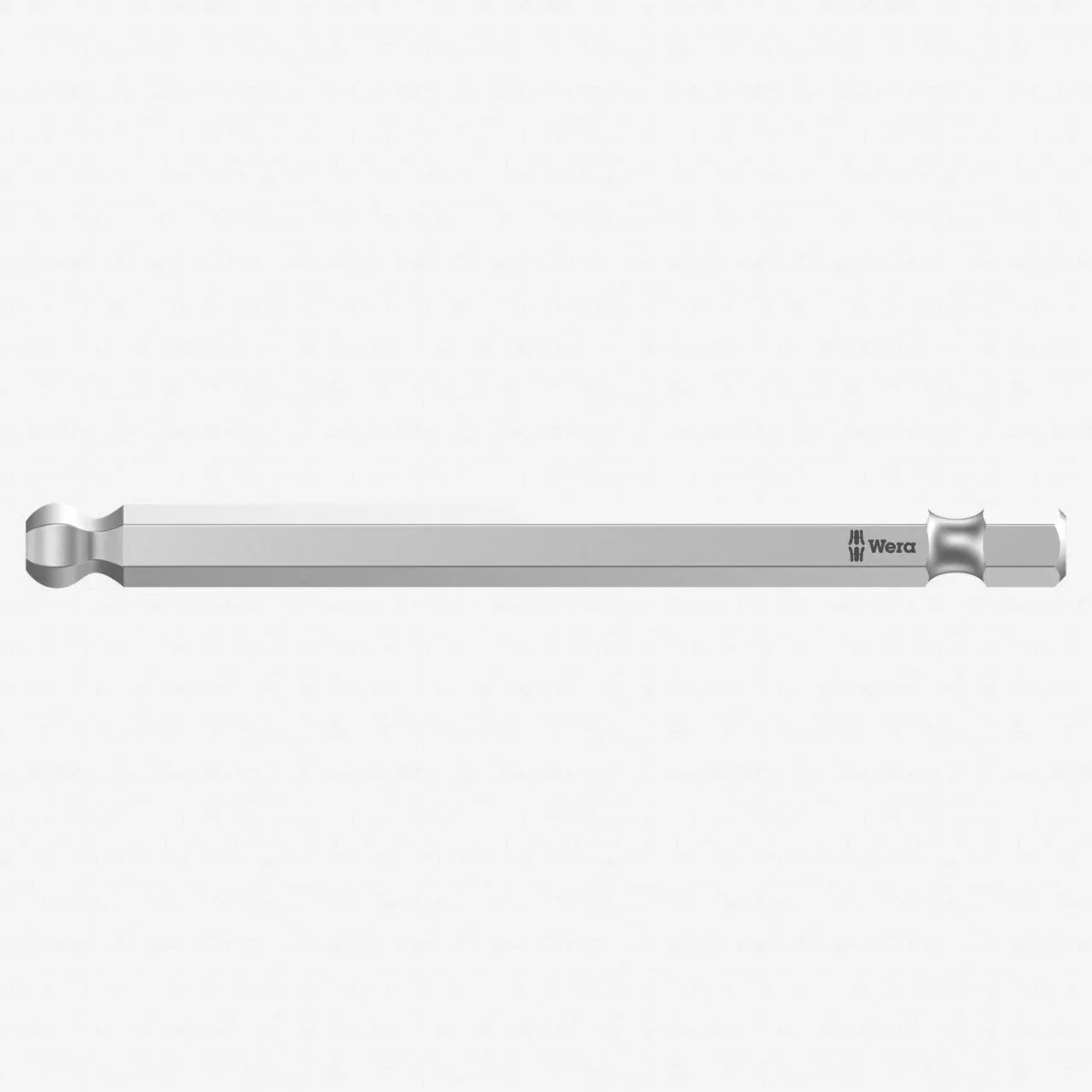 Wera 380127 9/64" x 89mm Ball End Hex Power Bit