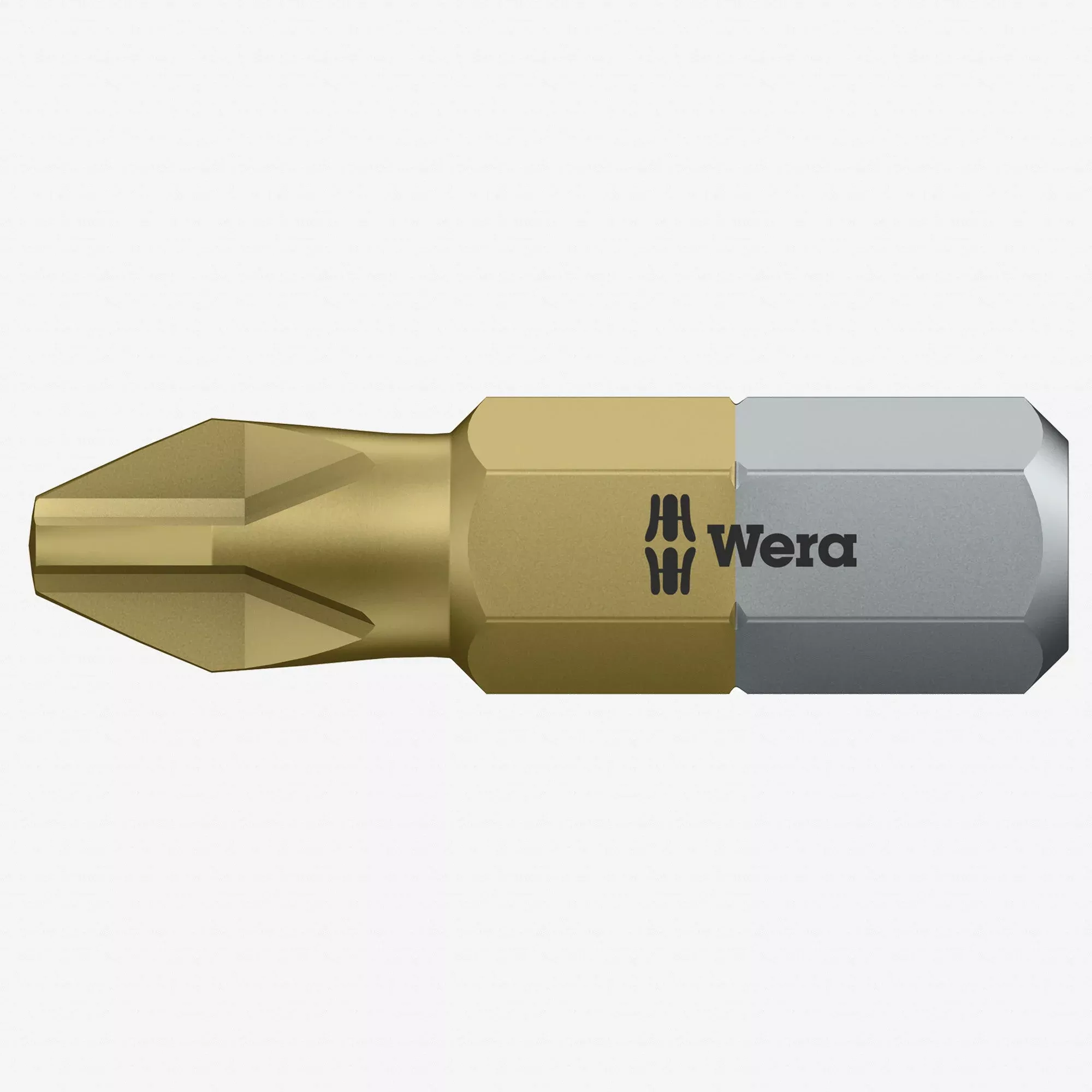 Wera 480172 Titanium-Nitride #2 x 25mm Phillips Bit