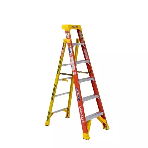 Werner 6' LeanSafe Type IA Fiberglass Leaning Ladder L6206