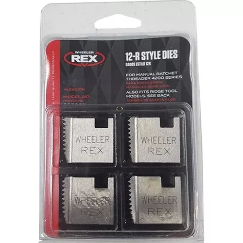 Wheeler-Rex 3/4" 12R Style Dies 837830