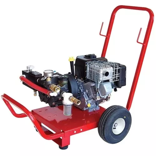 Wheeler-Rex Gas Triple Diapragm Hydrostatic Test Pump w/ 5.5 HP Honda 500 PSI 465010