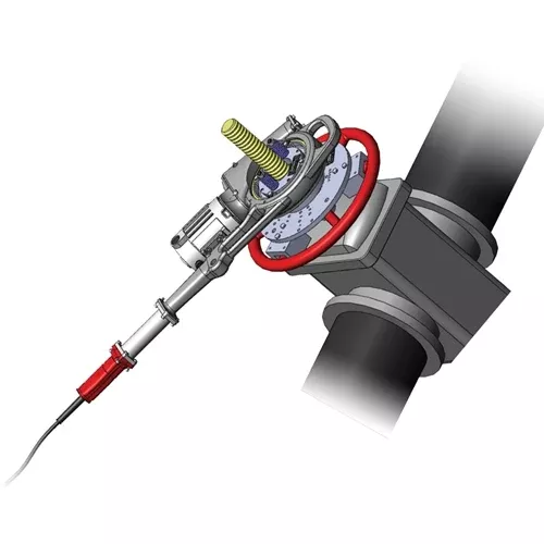 Wheeler-Rex Power Drive Valve Exerciser w/ counter clutch and hand wheel adapter 681155