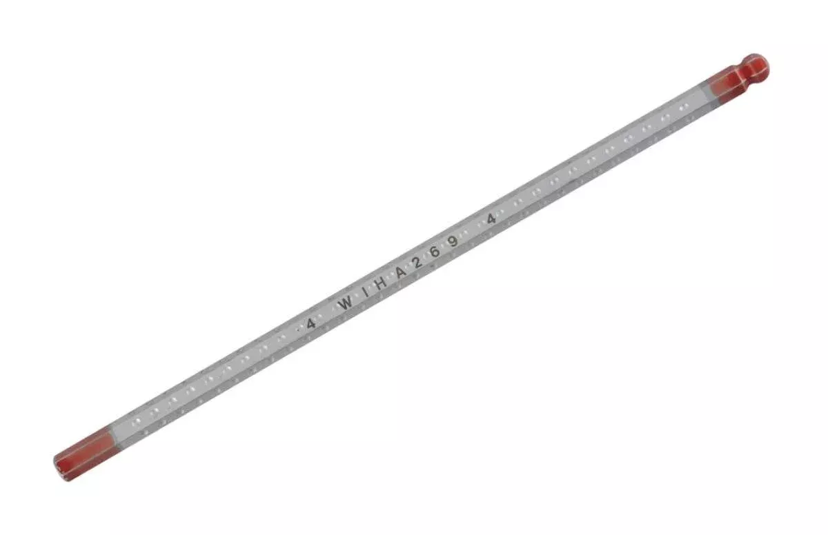 Wiha 28008 Sys 4 Drive-Loc Blade Hex/Ball Hex 4.0