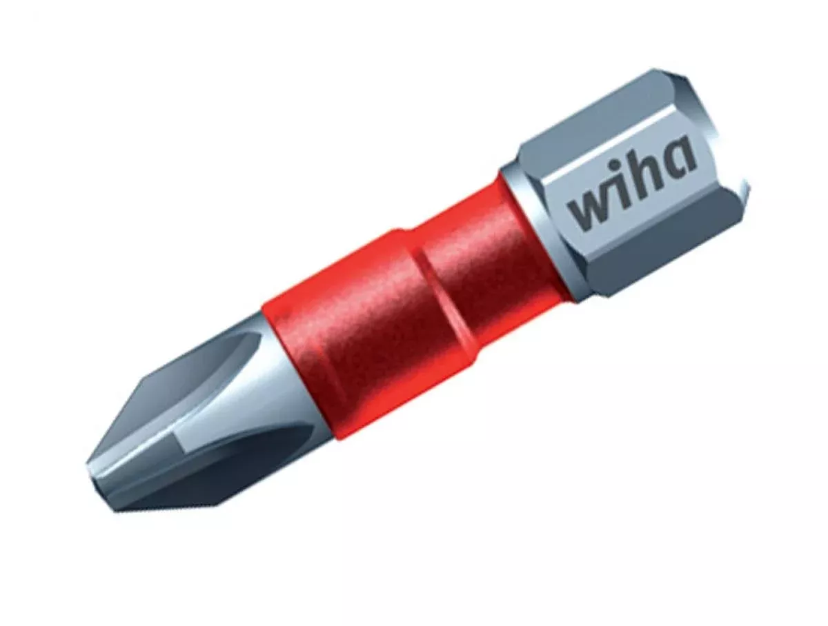 Wiha Phillips Terminator Impact Insert Bit, 10-Pack