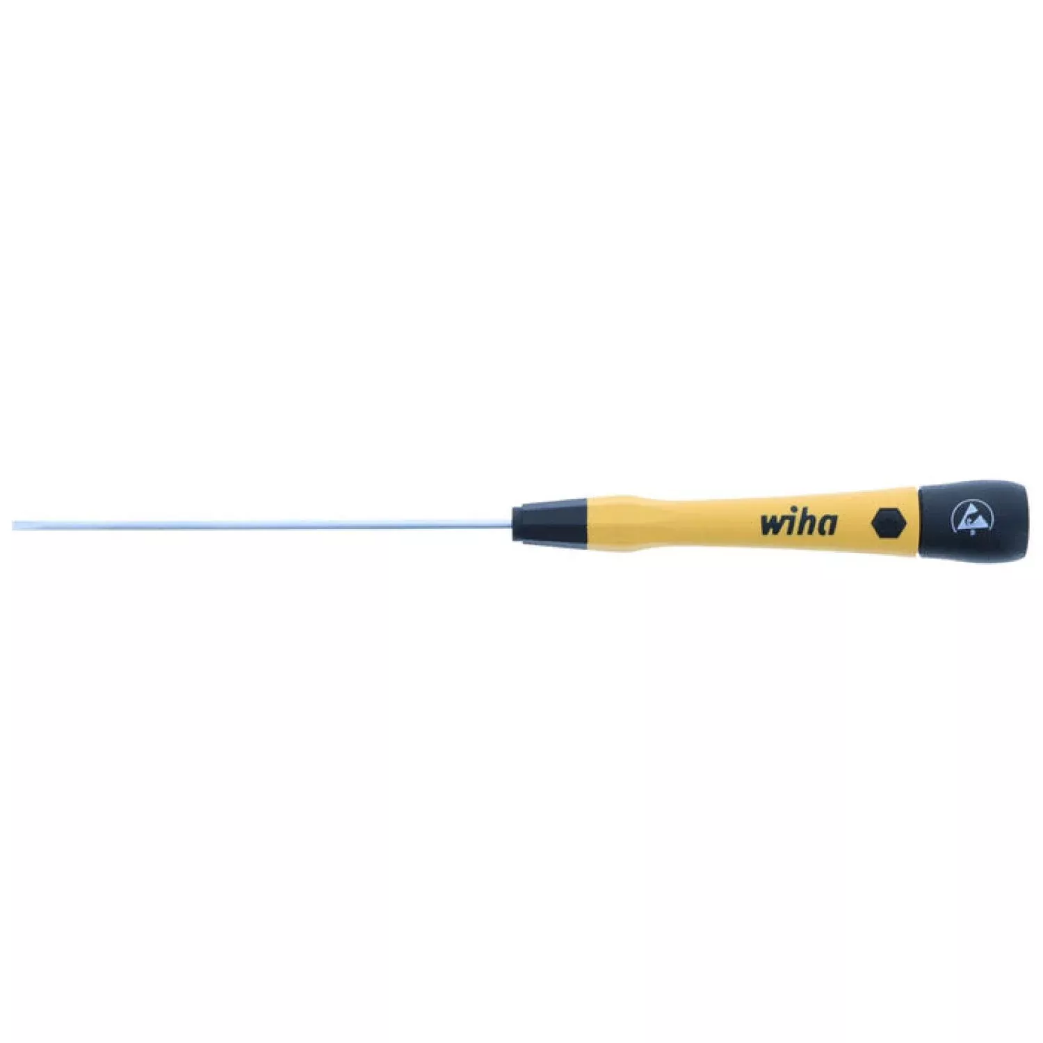 Wiha Tools 27275 ESD PicoFinish Precision Slotted Screwdriver - 2.0mm x 100mm