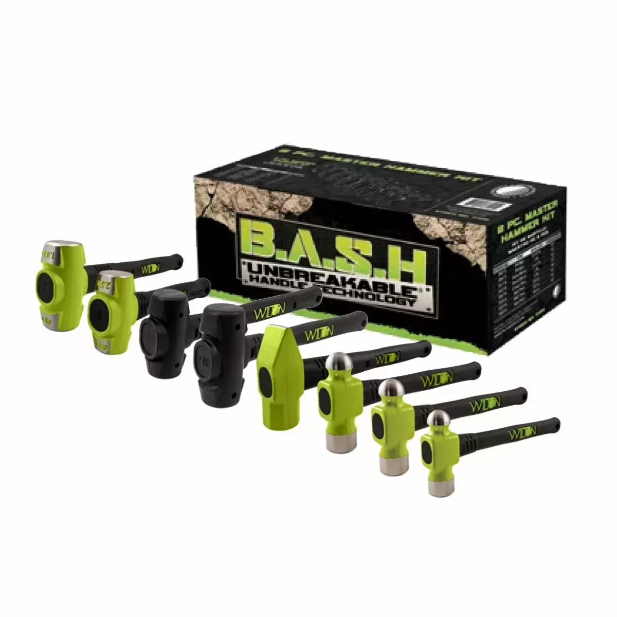 WILTON B.A.S.H 8 PC. Master Hammer Kit