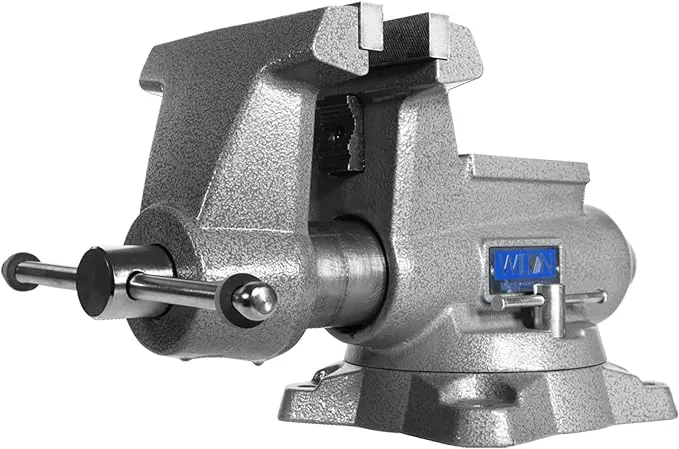 Wilton Mechanics Pro Bench Vise, 6-1/2" Jaw Width, 6" Jaw Opening, 4-3/8" Throat (Model 865M)
