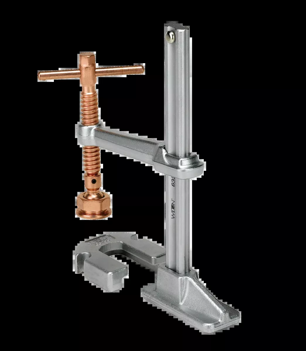 WILTON Welding Shoe Clamp 8 1/2" Jaw Opening, 5 1/2" Throat Depth