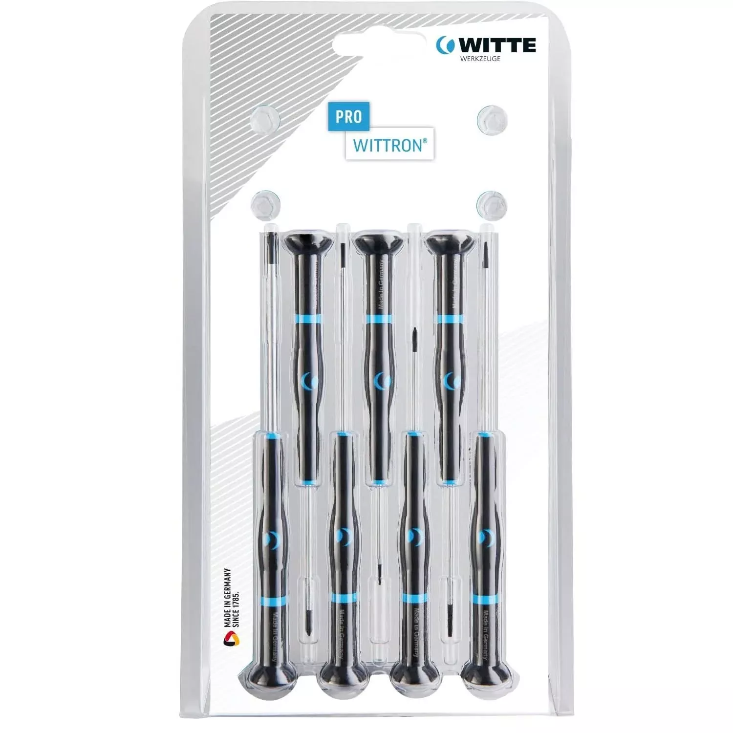 Witte 9T 89343 WITTRON 7 Pc Torx Set T5-T15 in Clamshell