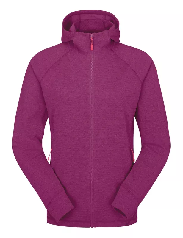 Women’s Nexus Hooded Jacket – Mulberry
