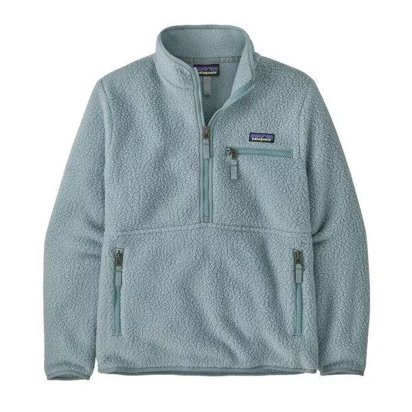 Women’s Retro Pile Marsupial Fleece – Blue