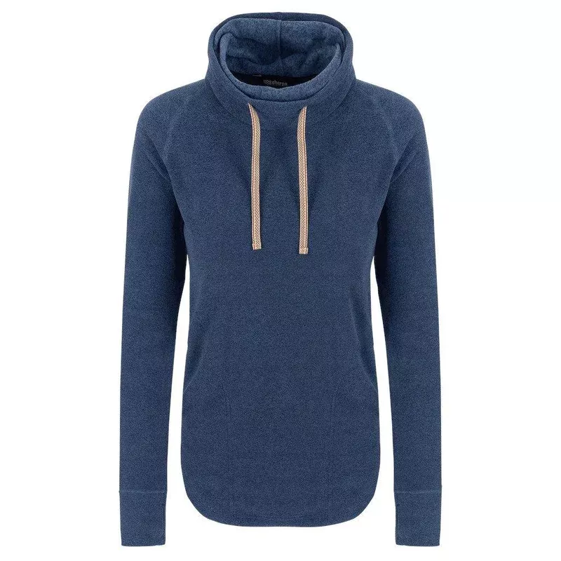 Women’s Rolpa Pullover 1/2 Zip Fleece – Navy