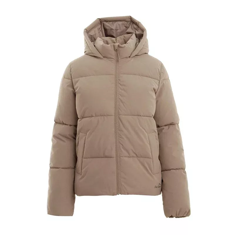 Women’s Rose Baffle Jacket – Cream