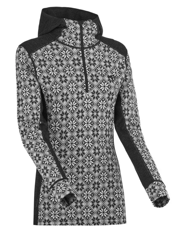 Women’s Rose Hood – Black
