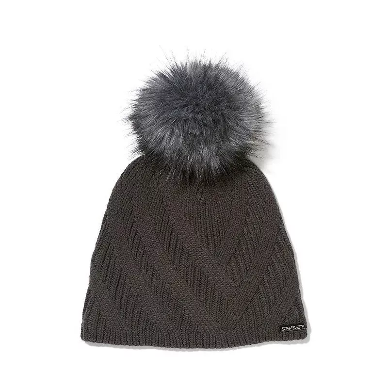 Women’s Royal Pom Beanie – Black
