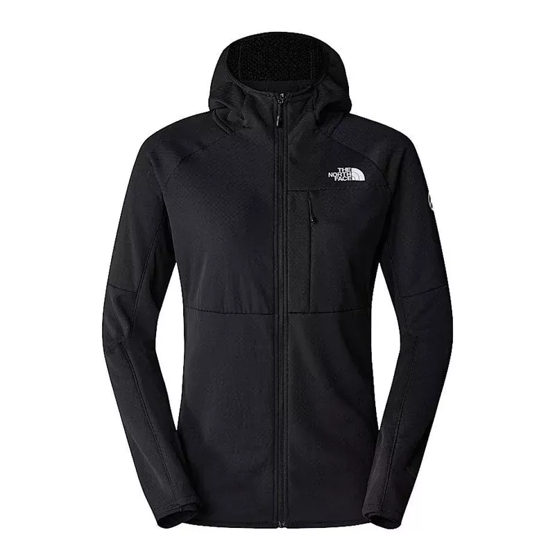 Women’s Summit FutureFleece Full Zip Hooded Jacket – Black