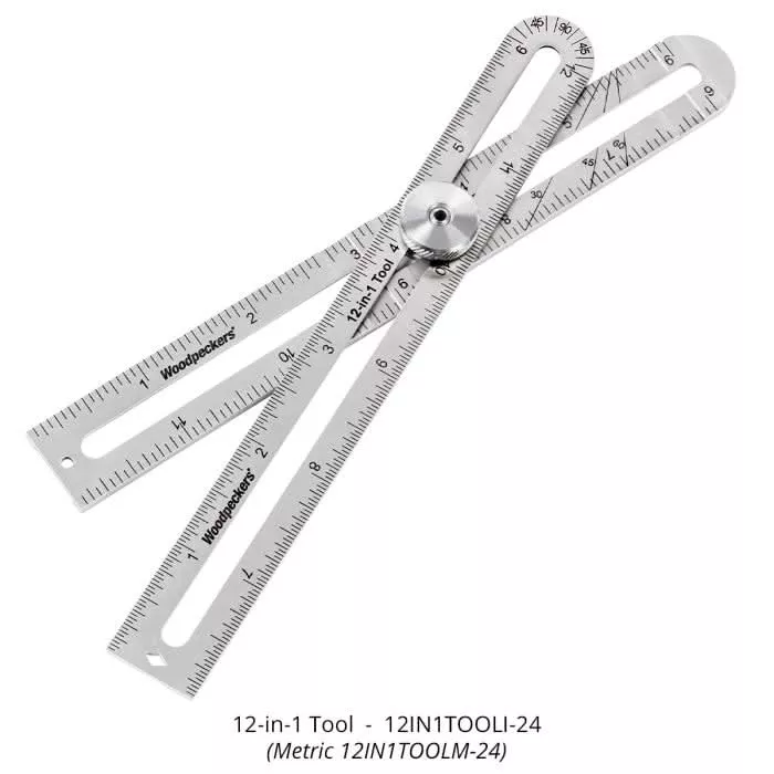 Woodpeckers 12IN1TOOLI-24 12-in-1 Tool, Inch
