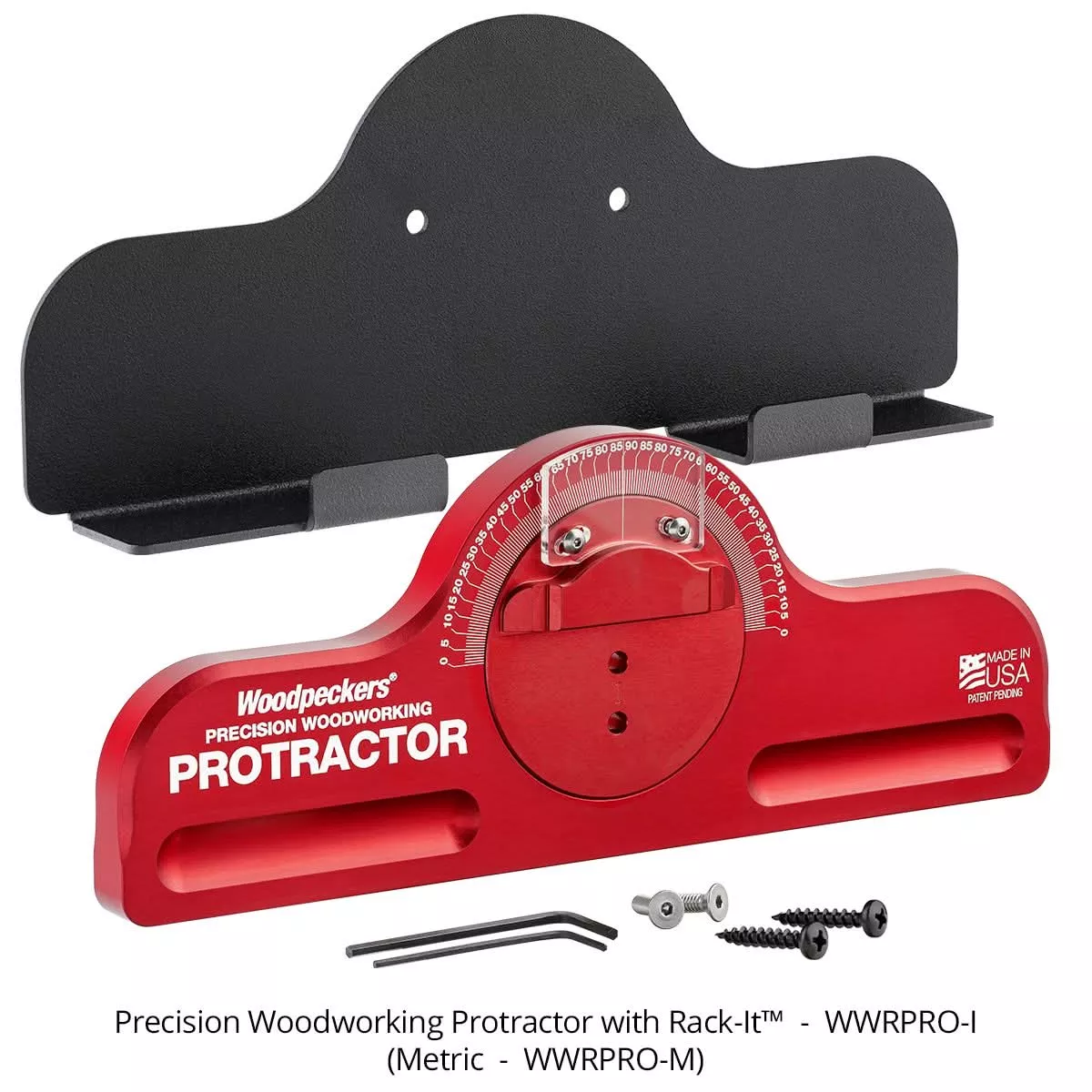 Woodpeckers WWRPRO-I Precision Woodworking Protractor Head, Inch