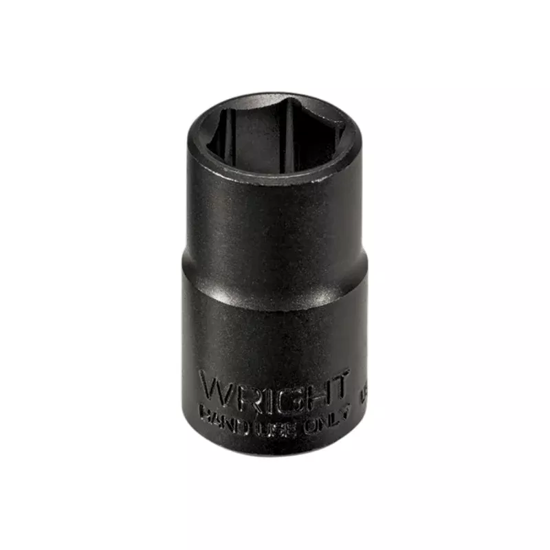 Wright Tool 34046 1/2″ Drive 6 Point Standard Black Industrial Socket – 1-7/16″