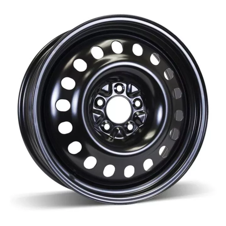 X41448 Steel Rim Wheel, Black