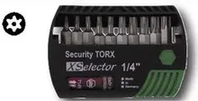 XSelector Bit Set With Security Torx Bits, Wiha 79447