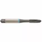 YG-1 O1162 O1 Single End Spiral Point Tap, Right Hand Cutting, #4-40 Thread, H2 Thread Limit, Plug Chamfer, 2 Flutes, Hardslick Coated, Super HSS