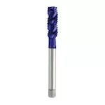 YG-1 T1343C High Performance Modified Bottoming Chamfer Spiral Flute Combination Tap, 2B Class of Fit, 0.276 in L Drill, H3 Thread Limit, #10-32 UNF Thread